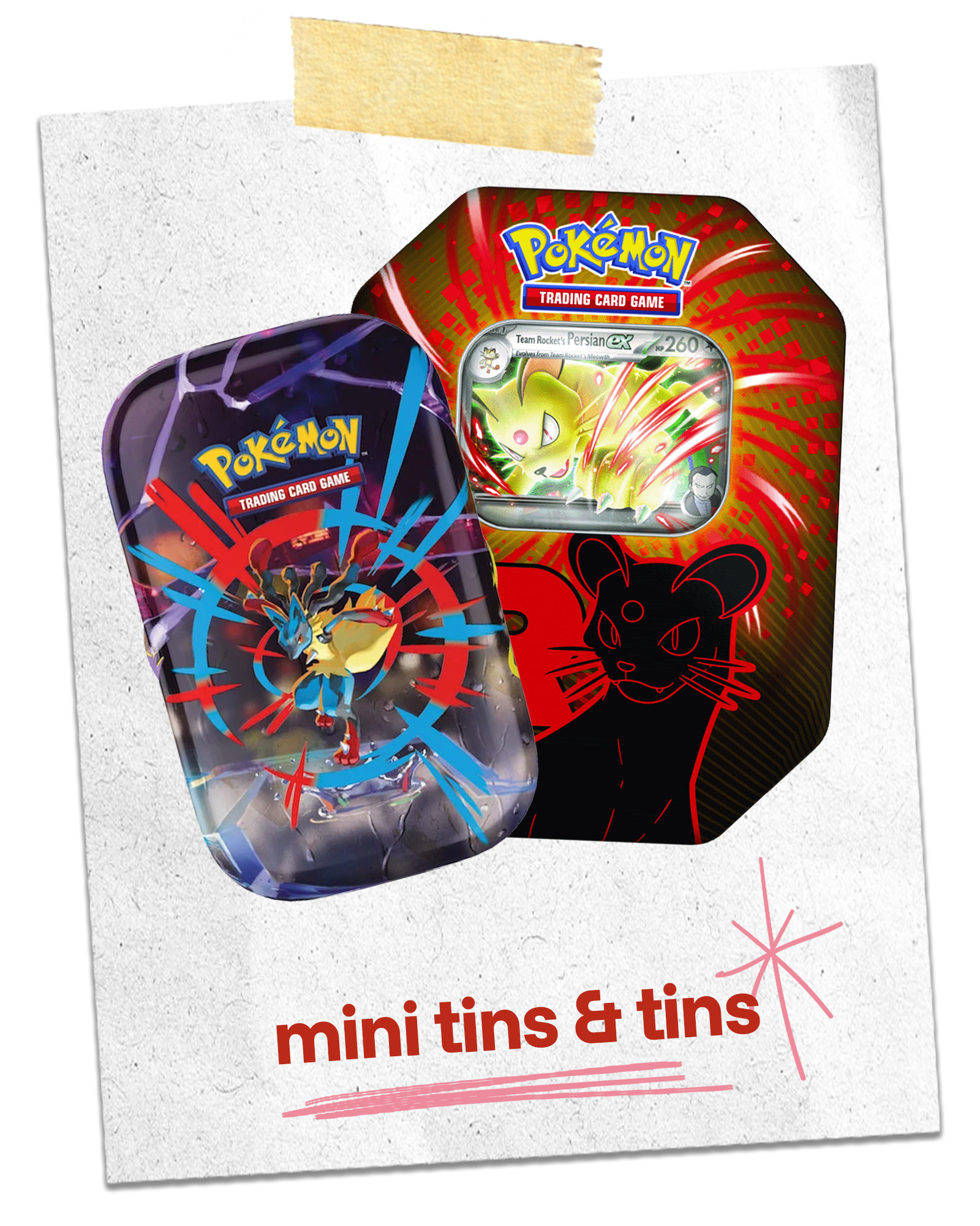 Pokémon - Mini Tins & Tins