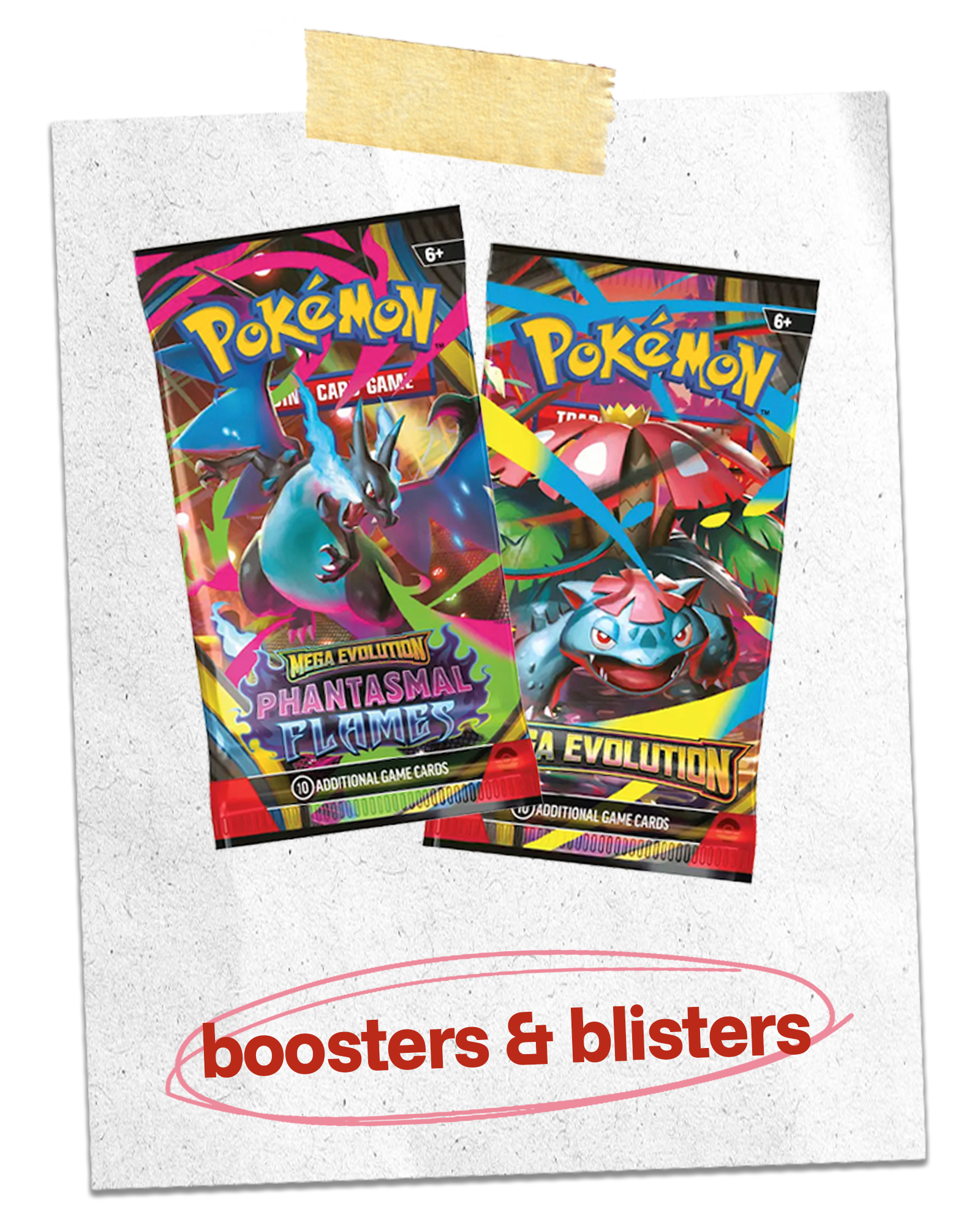 Pokémon - Boosters & Blisters