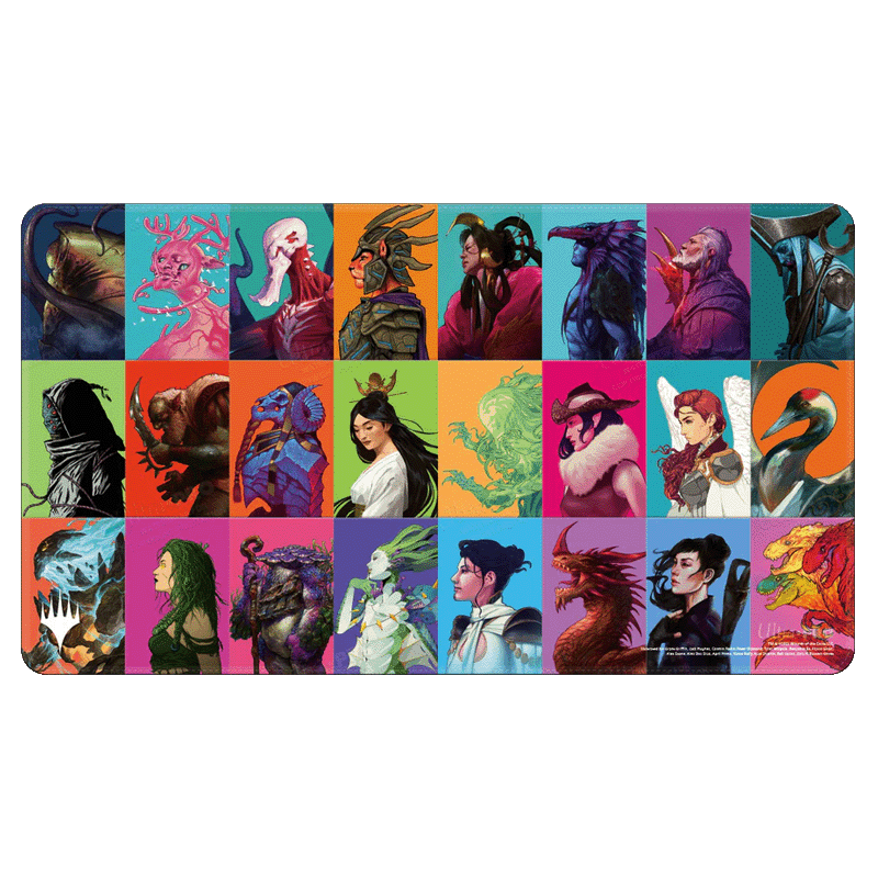 Playmat - MtG: Commander Masters Pop Collage