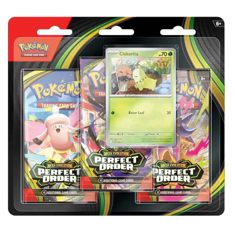 Pokémon: Perfect Order - 3-Booster blister