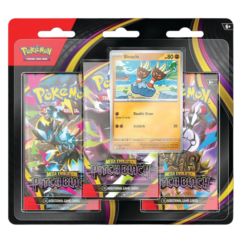 Pokémon: Pitch Black - 3-Booster blister
