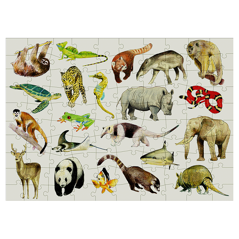 Dieren puzzel