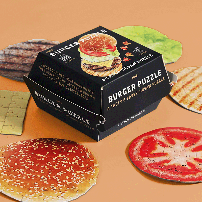 Burger puzzel