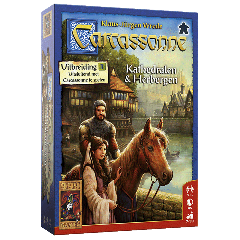 Carcassonne: Kathedralen en Herbergen (uitbreiding)