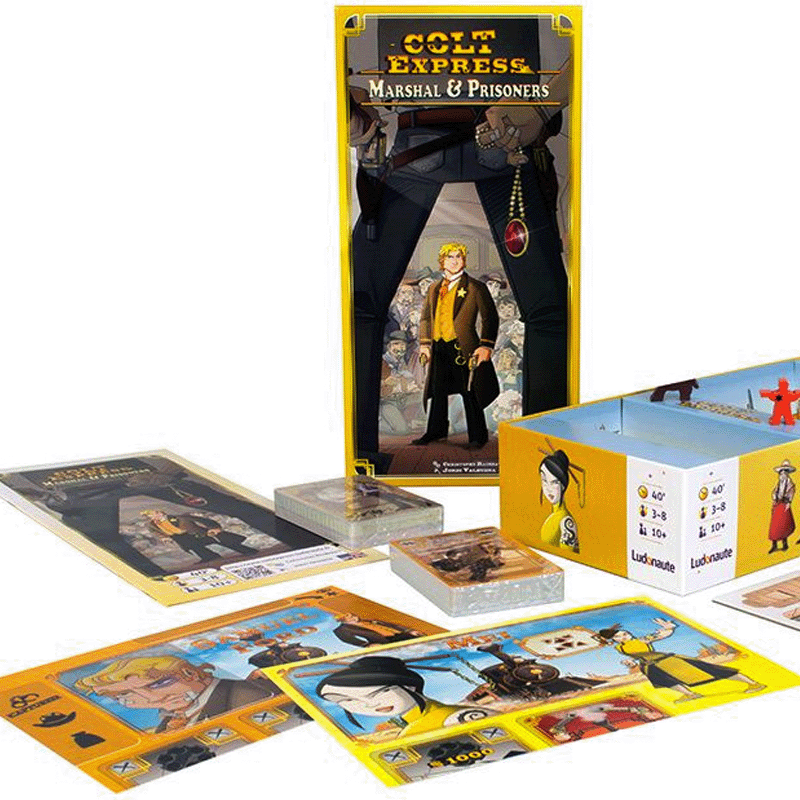 Colt Express: Marshal & Gevangenen (uitbreiding)