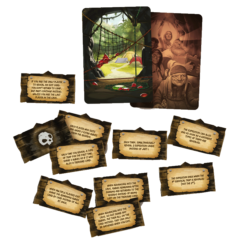 Diamant: Caution and Betrayal uitbreiding (Incan Gold, ENG)