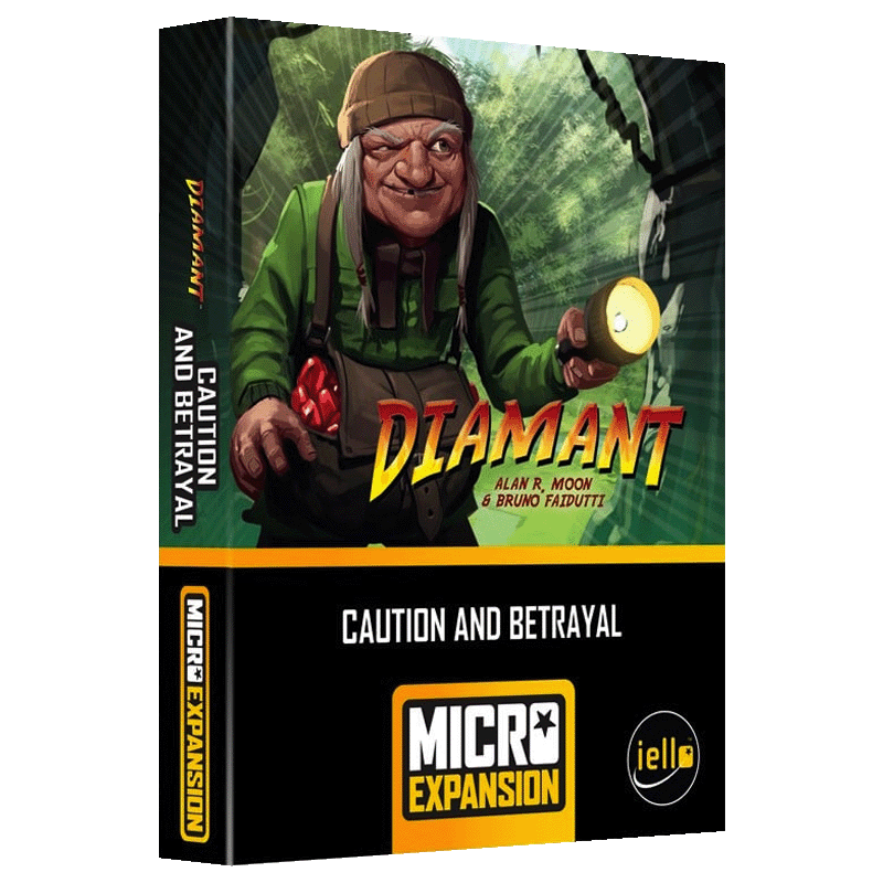 Diamant: Caution and Betrayal uitbreiding (Incan Gold, ENG)