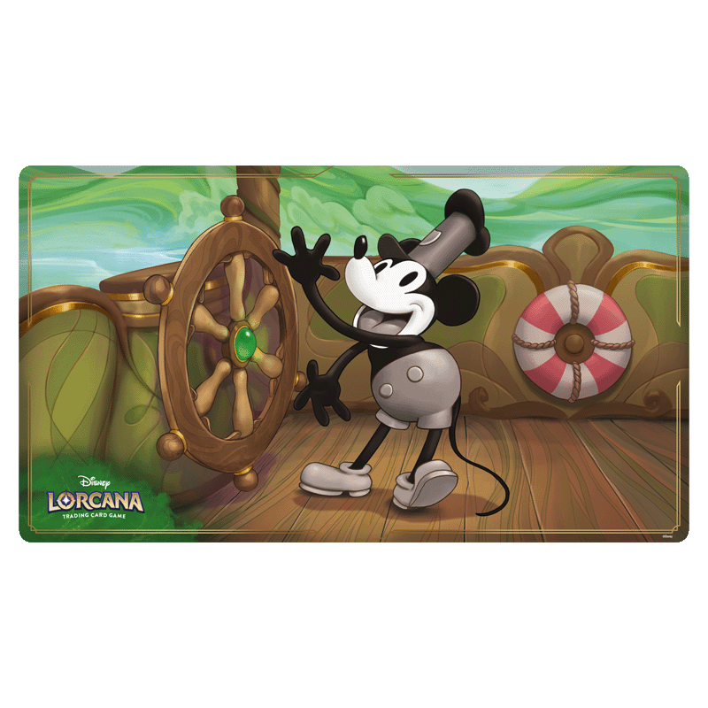 Playmat - Disney Lorcana: Mickey Mouse Steamboat Willy Playmat