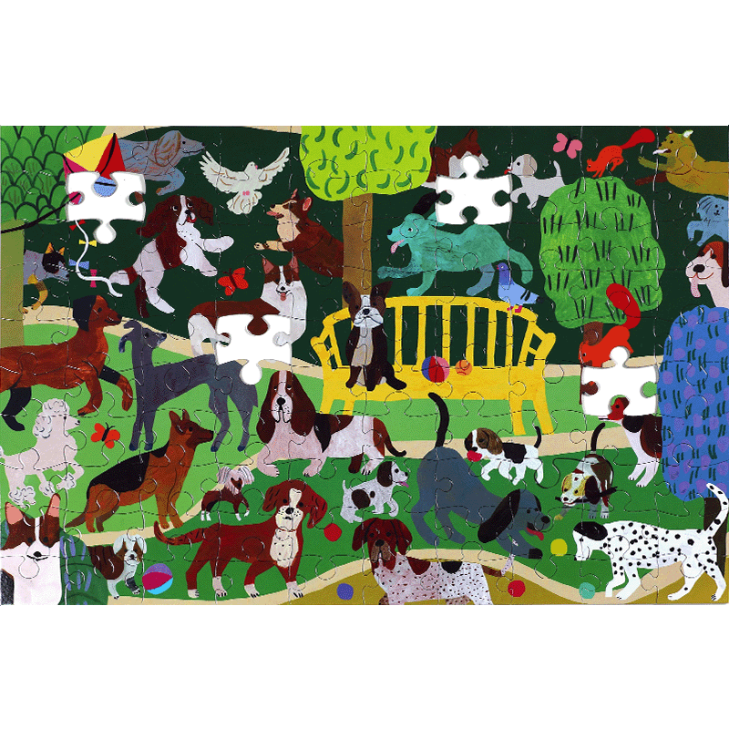 Dogs at Play puzzel