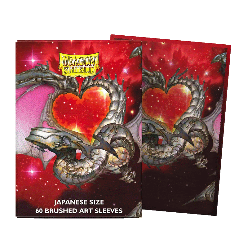 Dragon Shield Valentine Sleeves Japanese size - 60 stuks
