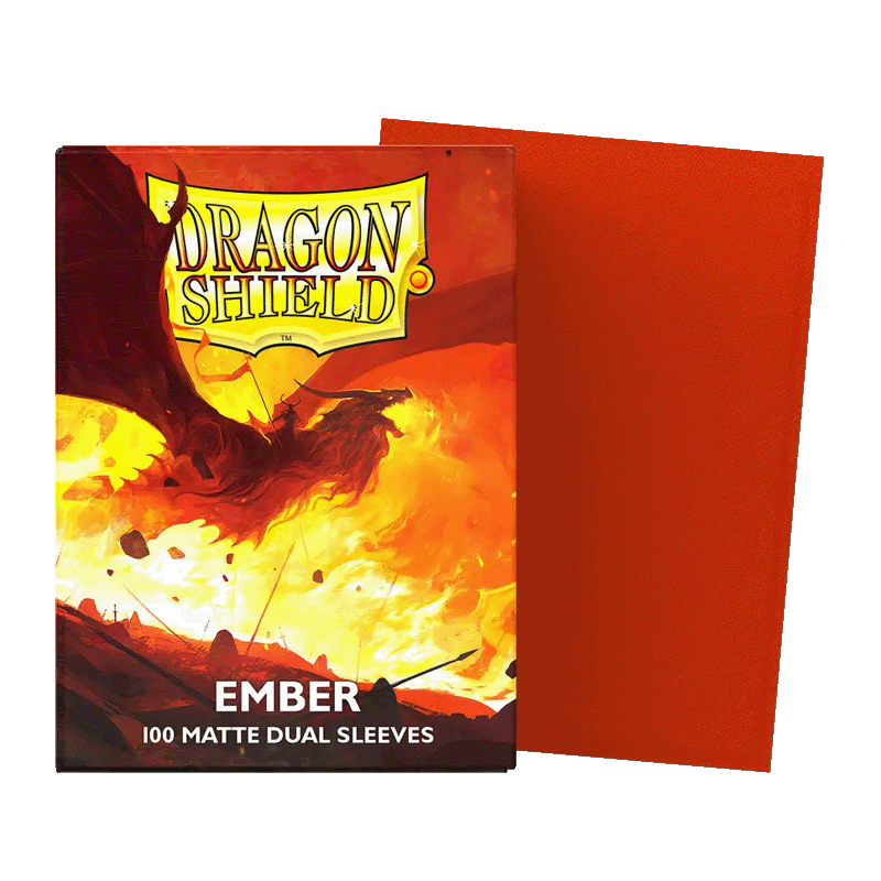 Dragon Shield Matte Dual Sleeves - Ember