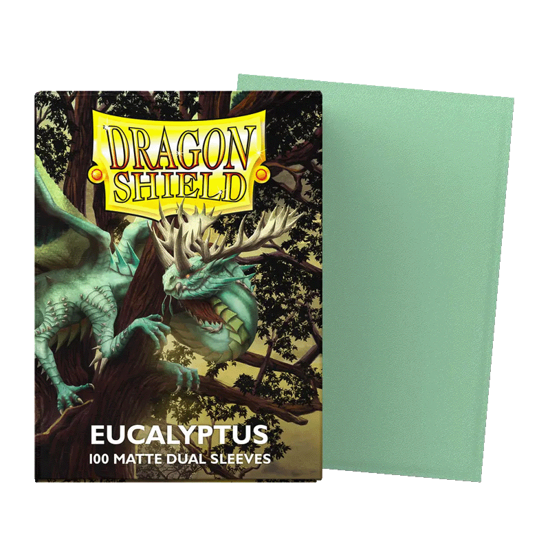 Dragon Shield Matte Dual Sleeves - Eucalyptus