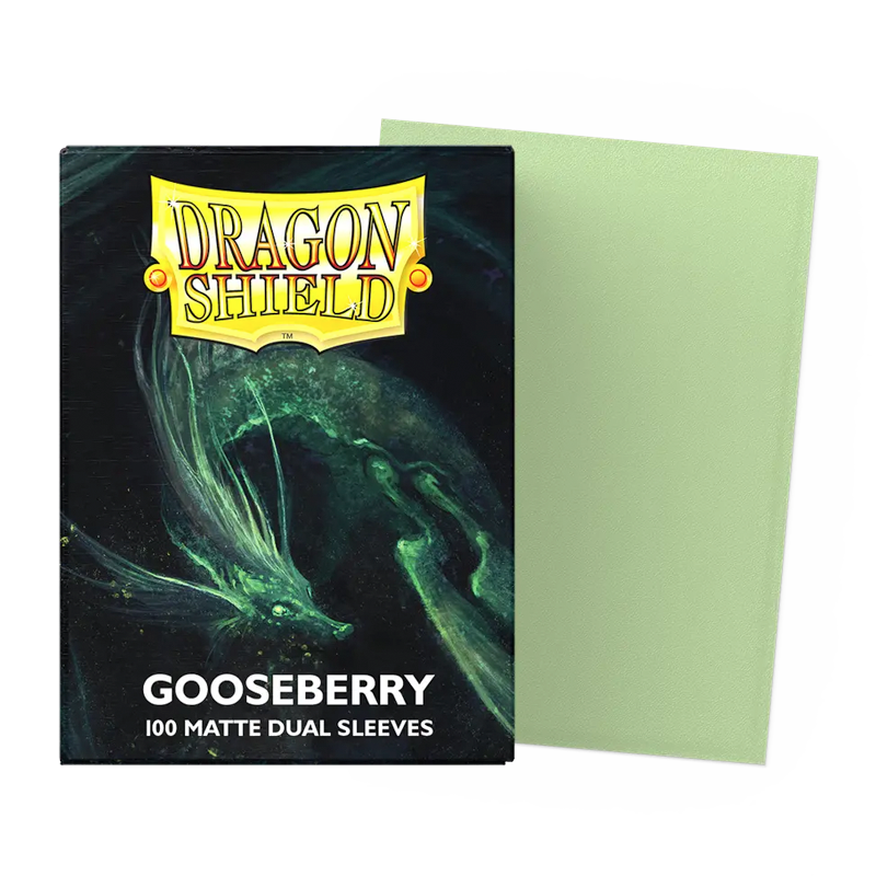 Dragon Shield Matte Dual Sleeves - Gooseberry