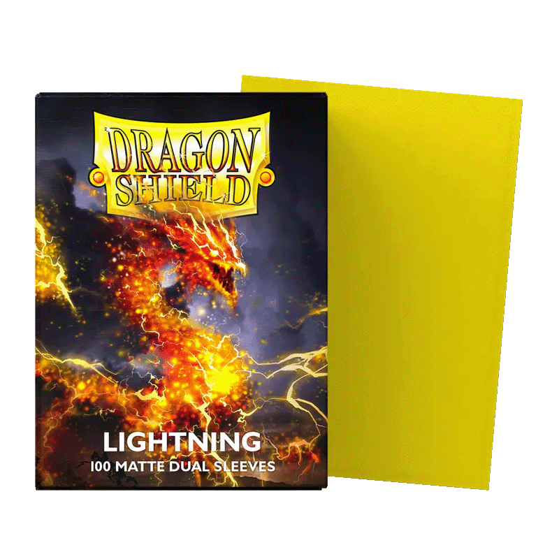 Dragon Shield Matte Dual Sleeves - Lightning