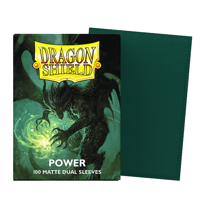 Dragon Shield Matte Dual Sleeves - Power