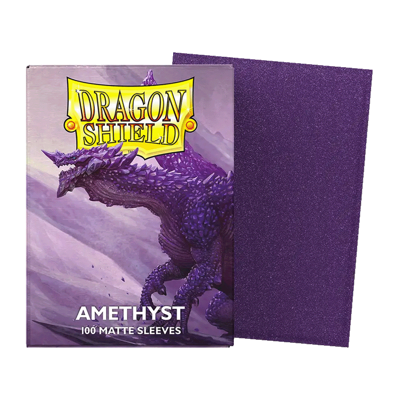Dragon Shield Matte Sleeves - Amethyst