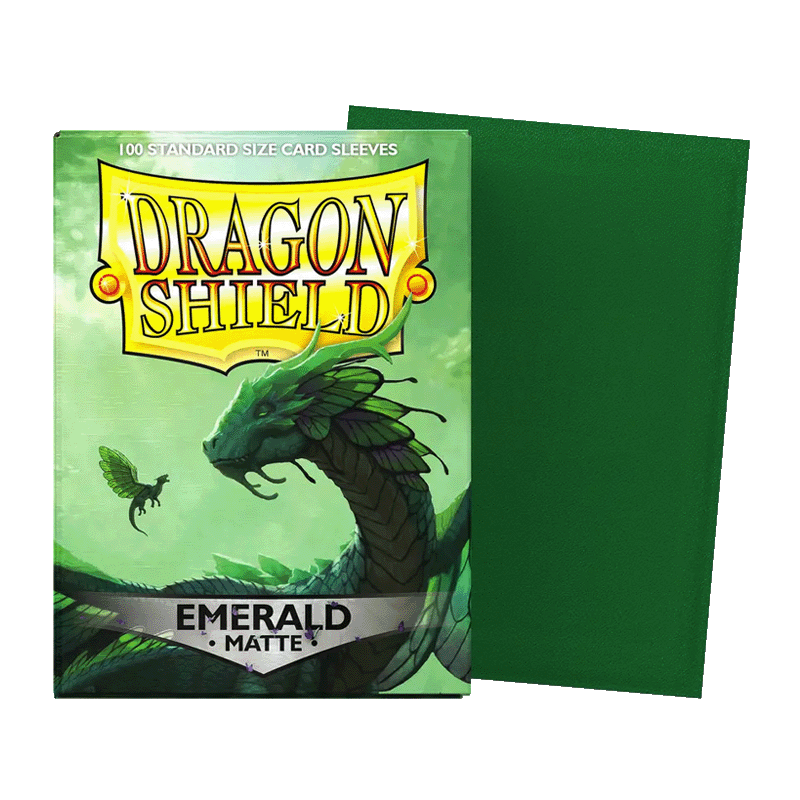 Dragon Shield Matte Sleeves - Emerald