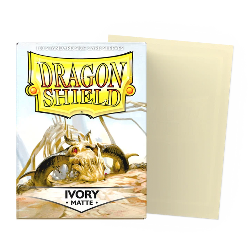 Dragon Shield Matte Sleeves - Ivory