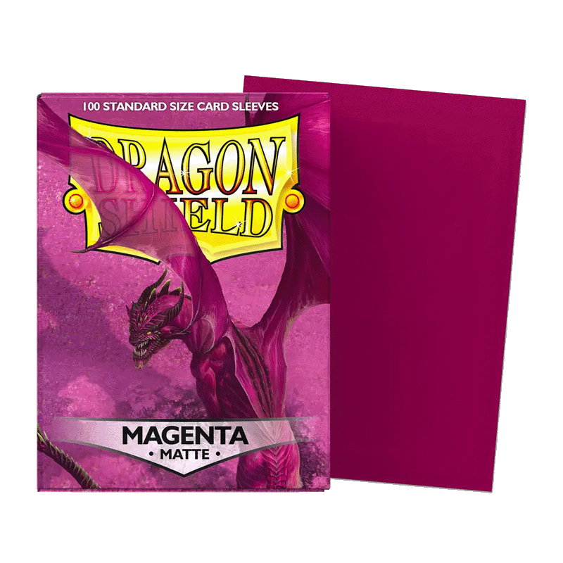 Dragon Shield Matte Sleeves - Magenta
