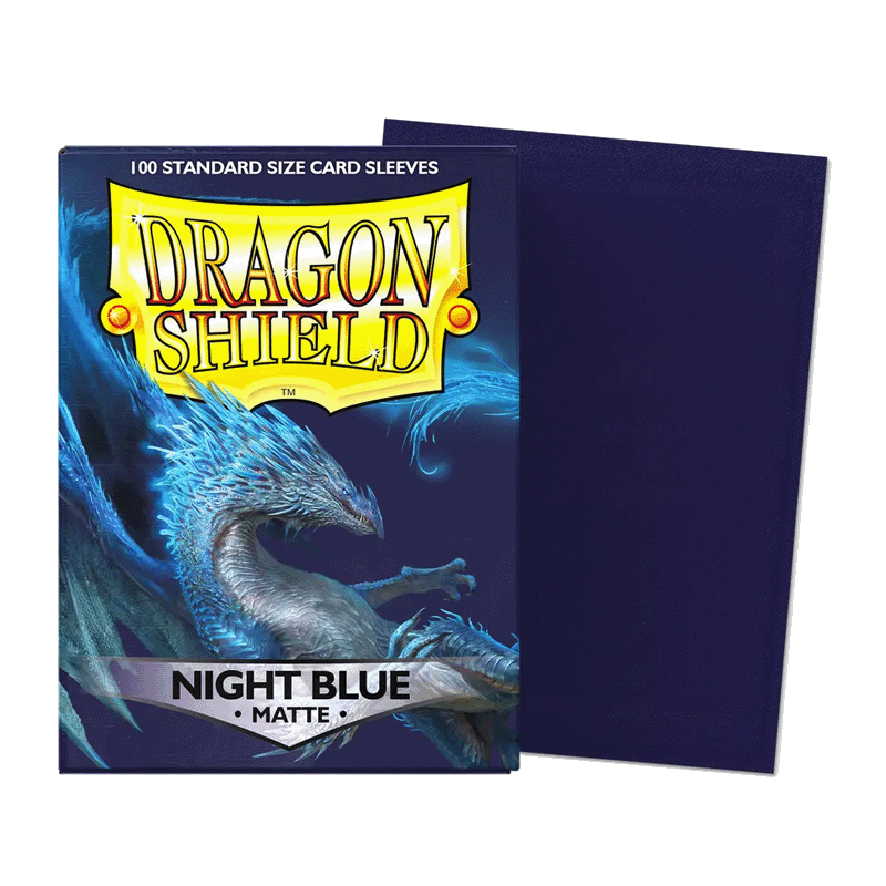 Dragon Shield Matte Sleeves - Night Blue