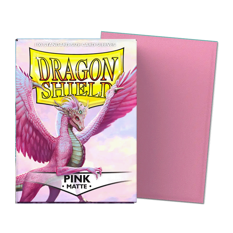 Dragon Shield Matte Sleeves - Pink