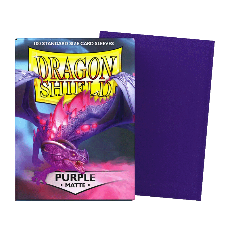 Dragon Shield Matte Sleeves - Purple