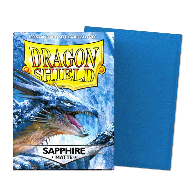 Dragon Shield Matte Sleeves - Sapphire