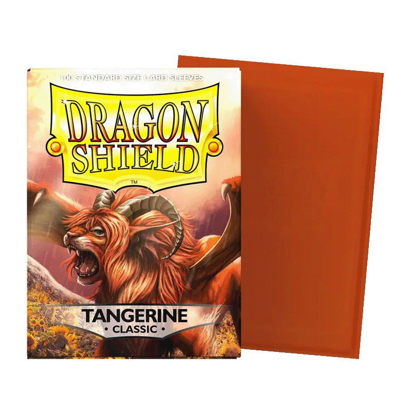 Dragon Shield Matte Sleeves - Tangerine