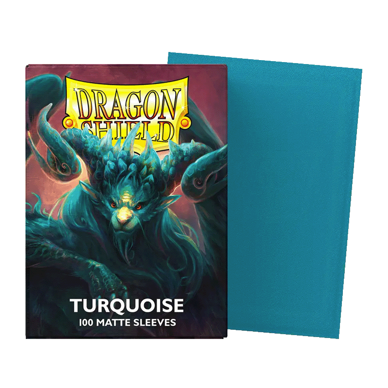 Dragon Shield Matte Sleeves - Turquoise