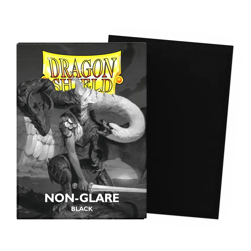 Dragon Shield Non-glare Matte Sleeves - Black