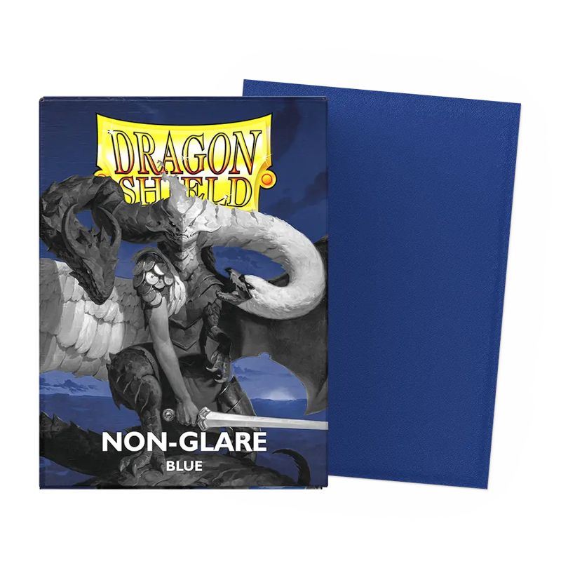 Dragon Shield Non-glare Matte Sleeves - Blue