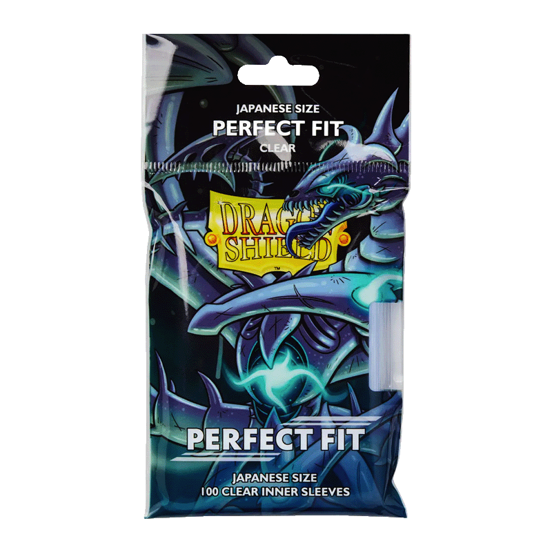 Dragon Shield Perfect Fit Clear Inner Sleeves (Japanese size)