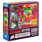 The Dreams and Nightmares of a Dog - Exploding Kittens puzzel