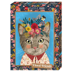 Floral Friends puzzel: Pretty Feline