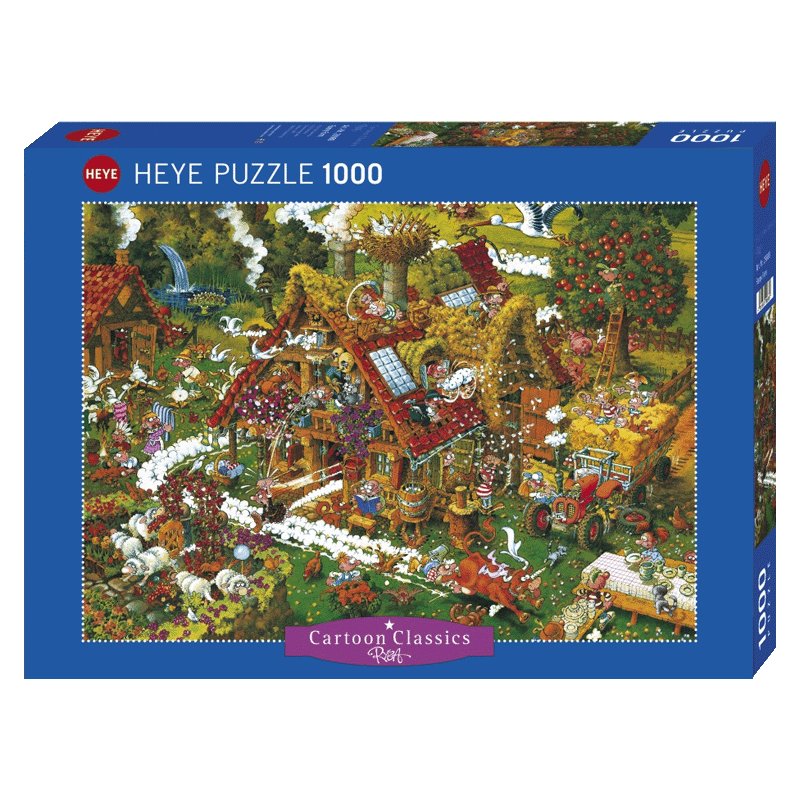Funny farm puzzel