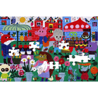 Green market puzzel