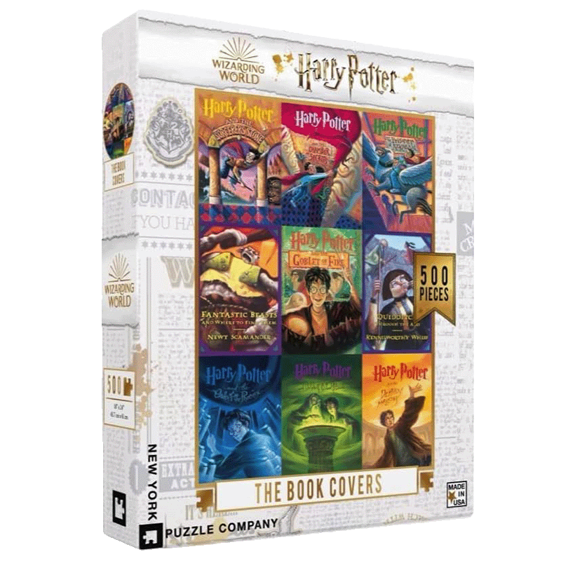 Harry Potter boekencollage puzzel
