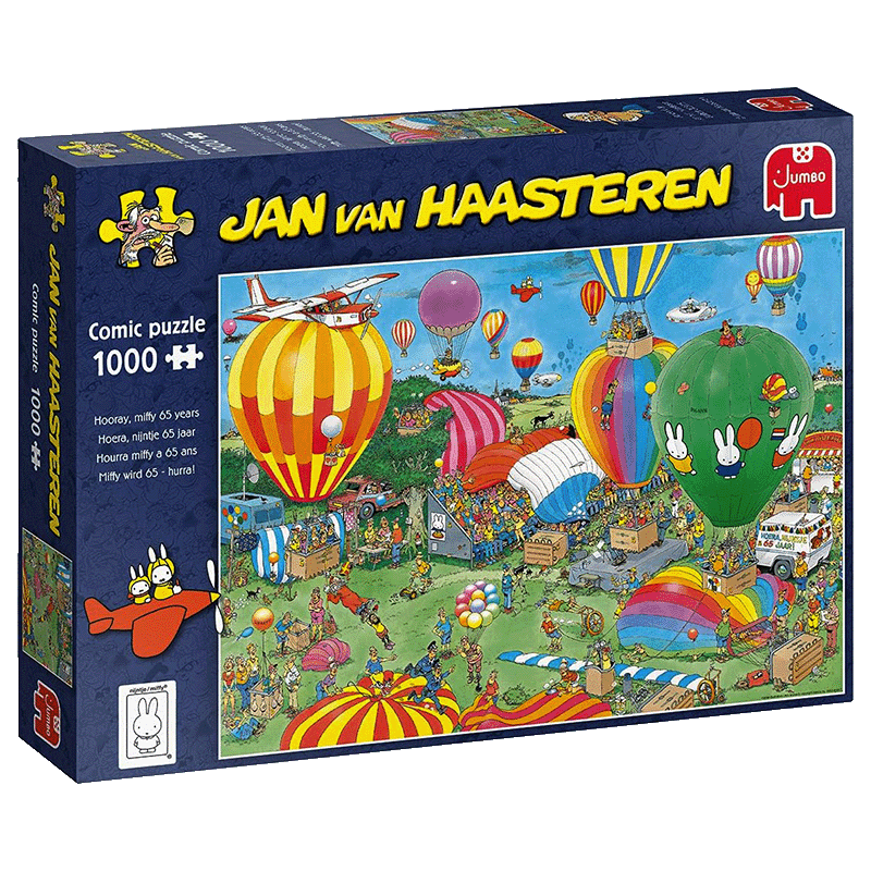 Jan Van Haasteren: Hoera, Nijntje 65 Jaar puzzel