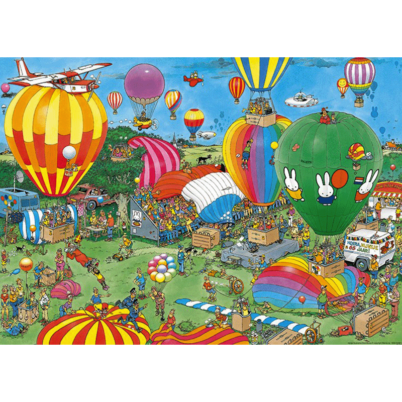 Jan Van Haasteren: Hoera, Nijntje 65 Jaar puzzel