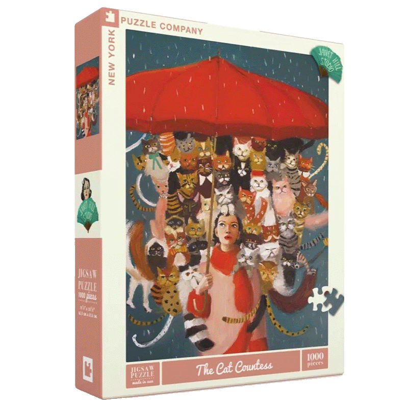 De kattengravin puzzel