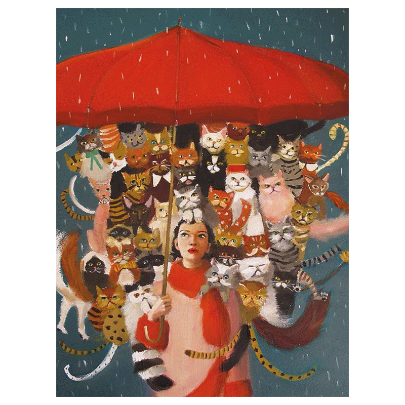 De kattengravin puzzel