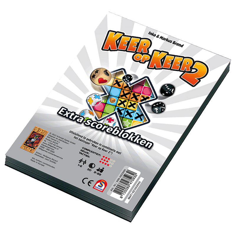 Keer op keer 2: extra scoreblokken (level 1)