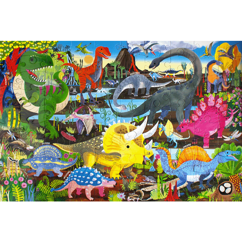 Land of Dinosaurs puzzel