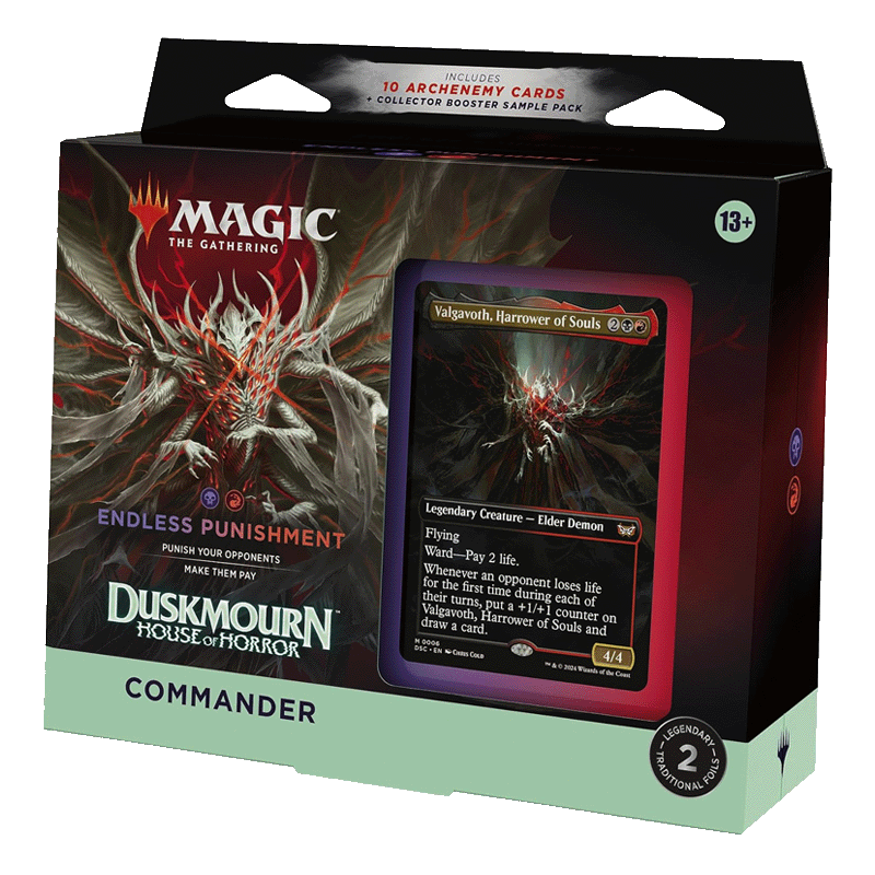 MtG: Duskmourn Commander deck (4 varianten)
