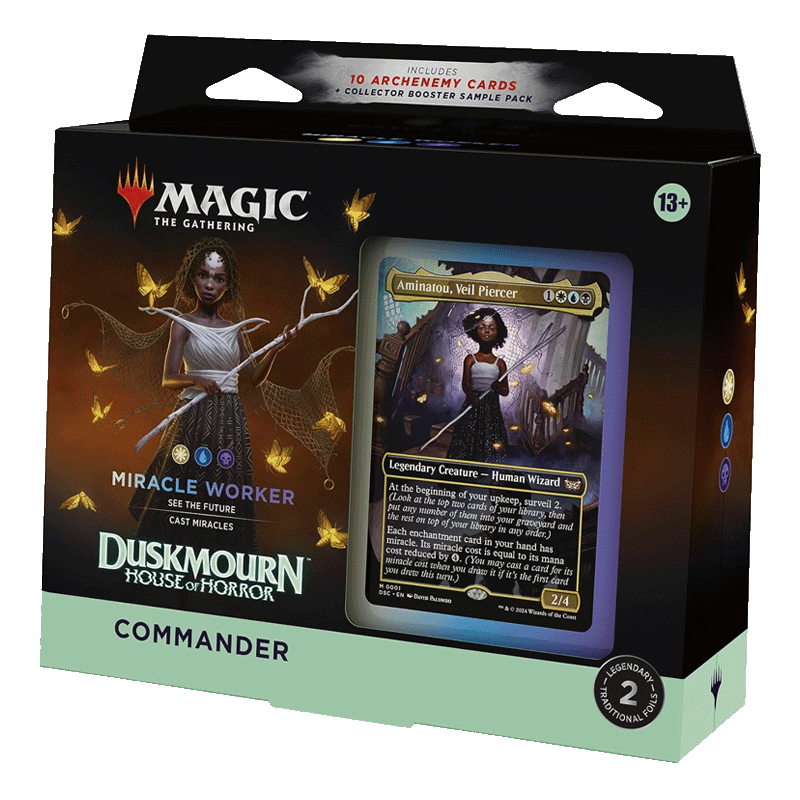 MtG: Duskmourn Commander deck (4 varianten)