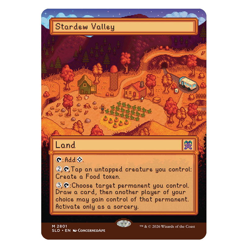 MtG: Secret Lair x Stardew Valley: Welcome to Stardew Valley (non-foil)
