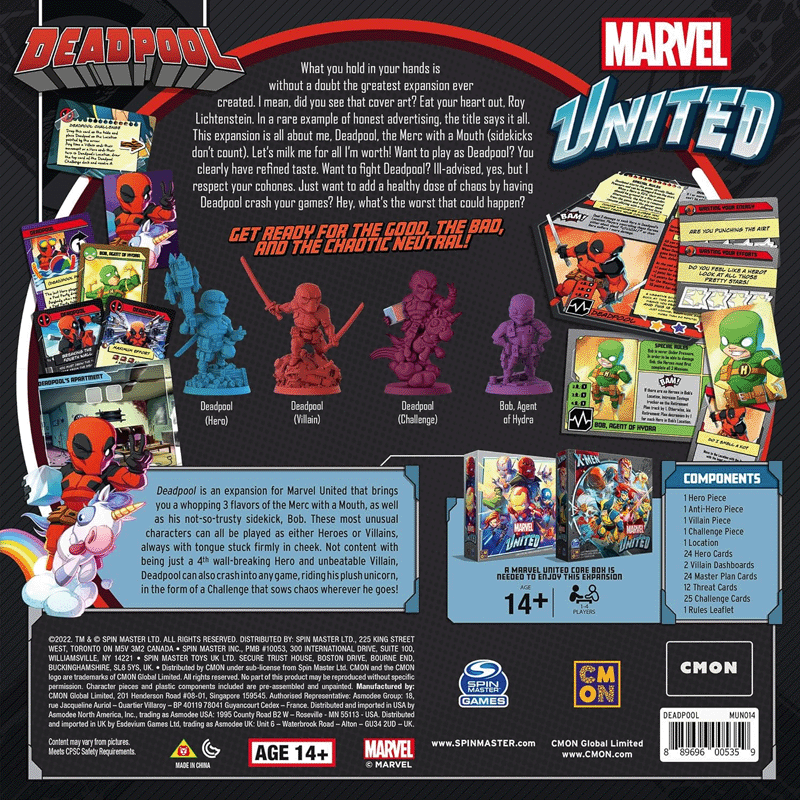Marvel United: Deadpool (uitbreiding, ENG)