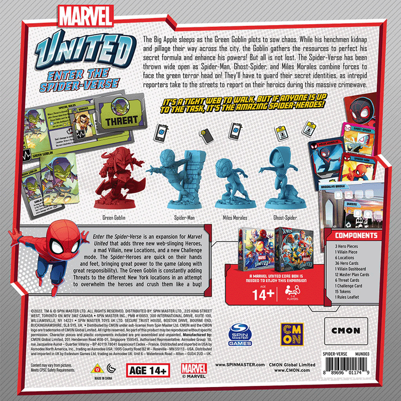 Marvel United: Enter the Spider-Verse (uitbreiding, ENG)