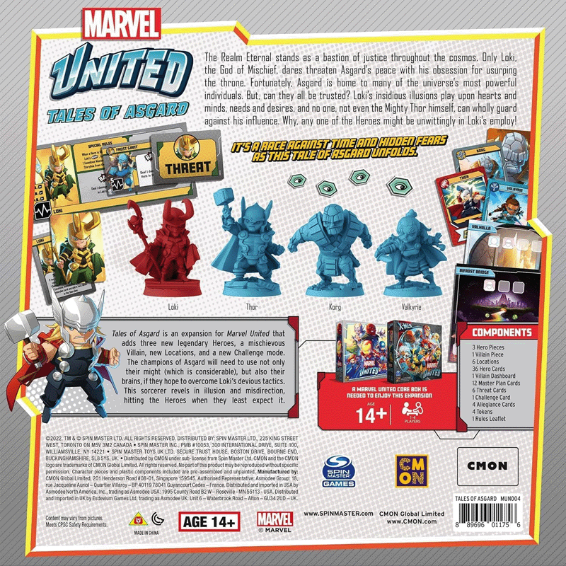 Marvel United: Tales of Asgard (uitbreiding, ENG)