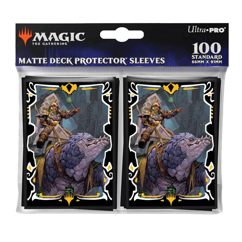 MtG: Tarkir Dragonstorm Abzan - Ultra Pro Matte Art Sleeves